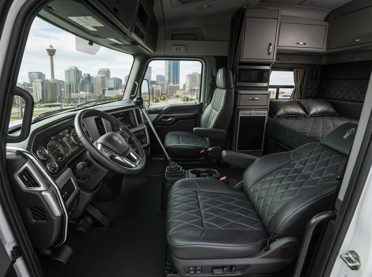 Semi Truck Interior Detailing
